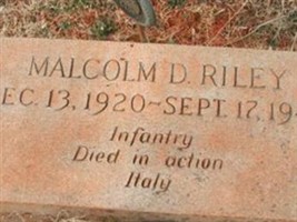 Malcolm D Riley Malcolm D Riley