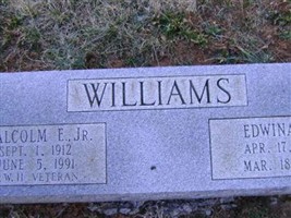 Malcolm E Williams, Jr
