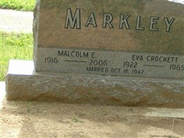 Malcolm Eugene Markley Malcolm Eugene Markley