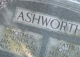 Malinda Catherine Hammer Ashworth