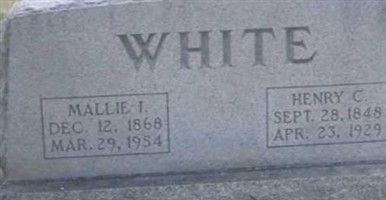 Mallie Isabelle Davis White Mallie Isabelle Davis White