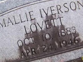 Mallie Iverson Lovett Mallie Iverson Lovett