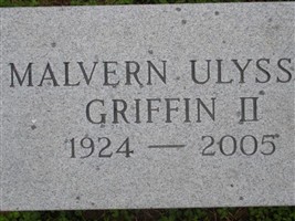 Malvern Ulysses Griffin, II