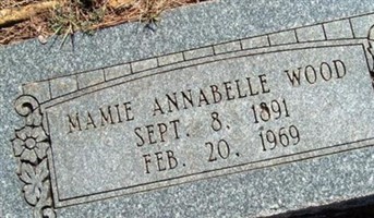 Mamie Annabelle Wood Mamie Annabelle Wood