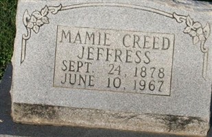 Mamie Creed Jeffress Mamie Creed Jeffress