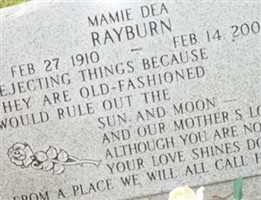 Mamie Dea Rayburn