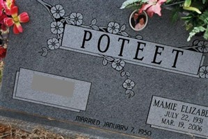 Mamie Elizabeth Poteet