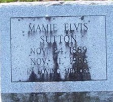 Mamie Elvis Sutton