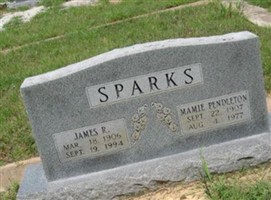 Mamie Emma Pendleton Sparks Mamie Emma Pendleton Sparks