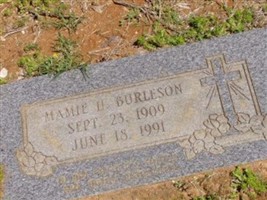 Mamie H Burleson