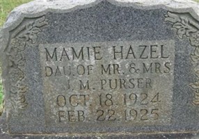 Mamie Hazel Purser
