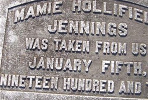 Mamie Hollifield Jennings Mamie Hollifield Jennings
