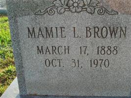 Mamie L Brown