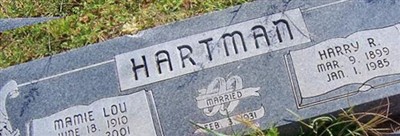 Mamie Lou Hartman Mamie Lou Hartman