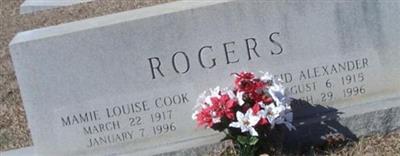Mamie Louise Cook Rogers