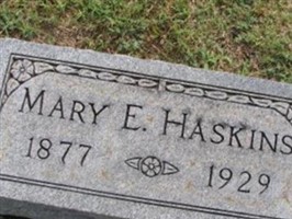 Mamie Mary E. Haskins Mamie Mary E. Haskins