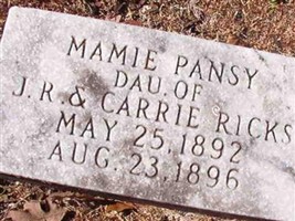 Mamie Pansy Ricks