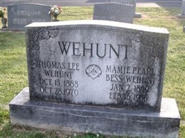 Mamie Pearl Bess Wehunt