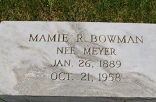 Mamie R Meyer Bowman