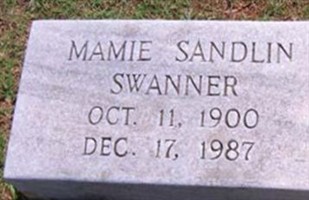 Mamie Sandlin Swanner