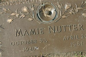 Mamie Stout Nutter