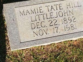 Mamie Tate Hill Littlejohn