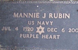 Mannie J Rubin Mannie J Rubin