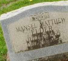 Mansel Matthew Elder Mansel Matthew Elder