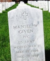 Mansel W Given