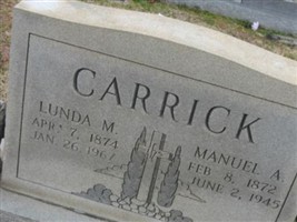Manuel A. Carrick Manuel A. Carrick