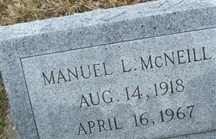 Manuel L. McNeill Manuel L. McNeill