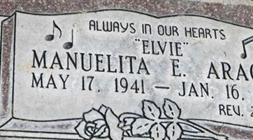 Manuelita "Mamie" E. "Elvie" Aragon