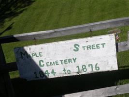 Maple Street Cemetery