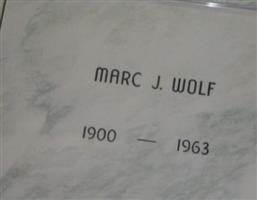 Marc J Wolf