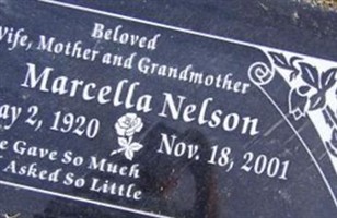 Marcella Harriet VerValen Nelson Marcella Harriet VerValen Nelson