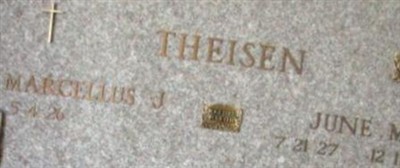 Marcellus J Theisen Marcellus J Theisen