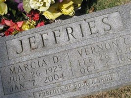 Marcia D Jeffries