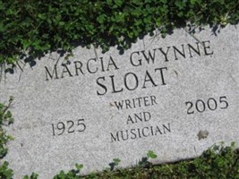 Marcia Gwynne Sloat Marcia Gwynne Sloat