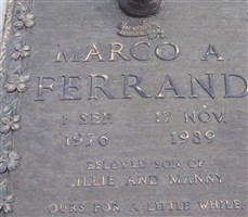 Marco A. Ferrand Marco A. Ferrand