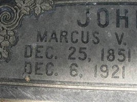 Marcus V. Johnson Marcus V. Johnson