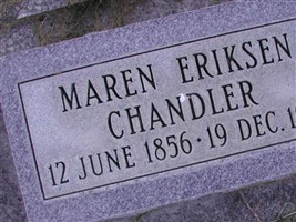 Maren Eriksen Chandler Maren Eriksen Chandler