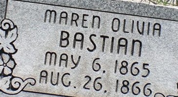 Maren Olivia Bastian