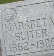 Margaret A Copenhaver Sliter