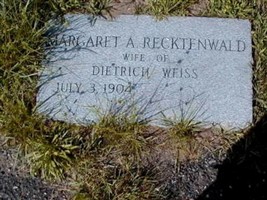 Margaret A. Recktenwald Weiss