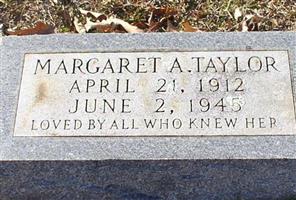 Margaret A Taylor