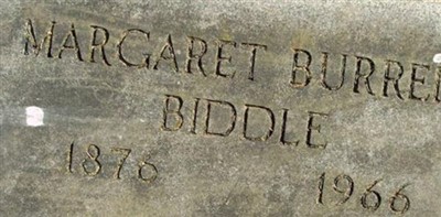 Mrs Margaret Alden Burrell Biddle