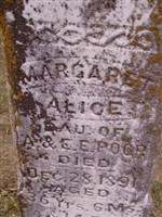Margaret Alice Poor