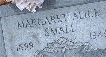 Margaret Alice Small Margaret Alice Small