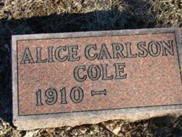 Margaret Alice Wilson Carlson Cole