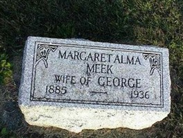 Margaret Alma Frazee Meek Margaret Alma Frazee Meek